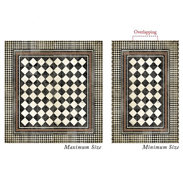 Beija Flor ベイジャフロール フロアマット Sisterhood120x250cm×2枚