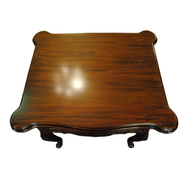 英国アンティークリプロダクト マホガニー 1ドロウ電話台 ナイト