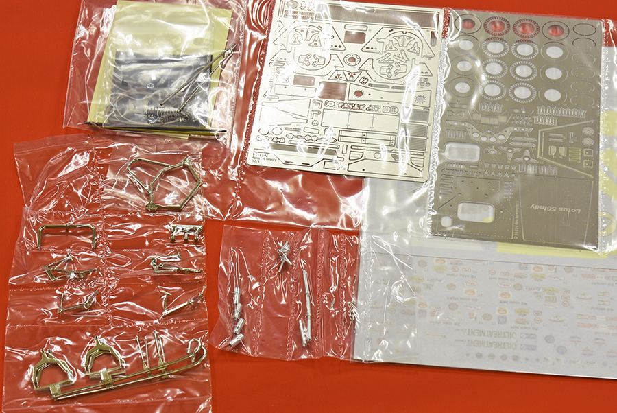 1/20scale Fulldetail Kit : LOTUS 56 Indy
