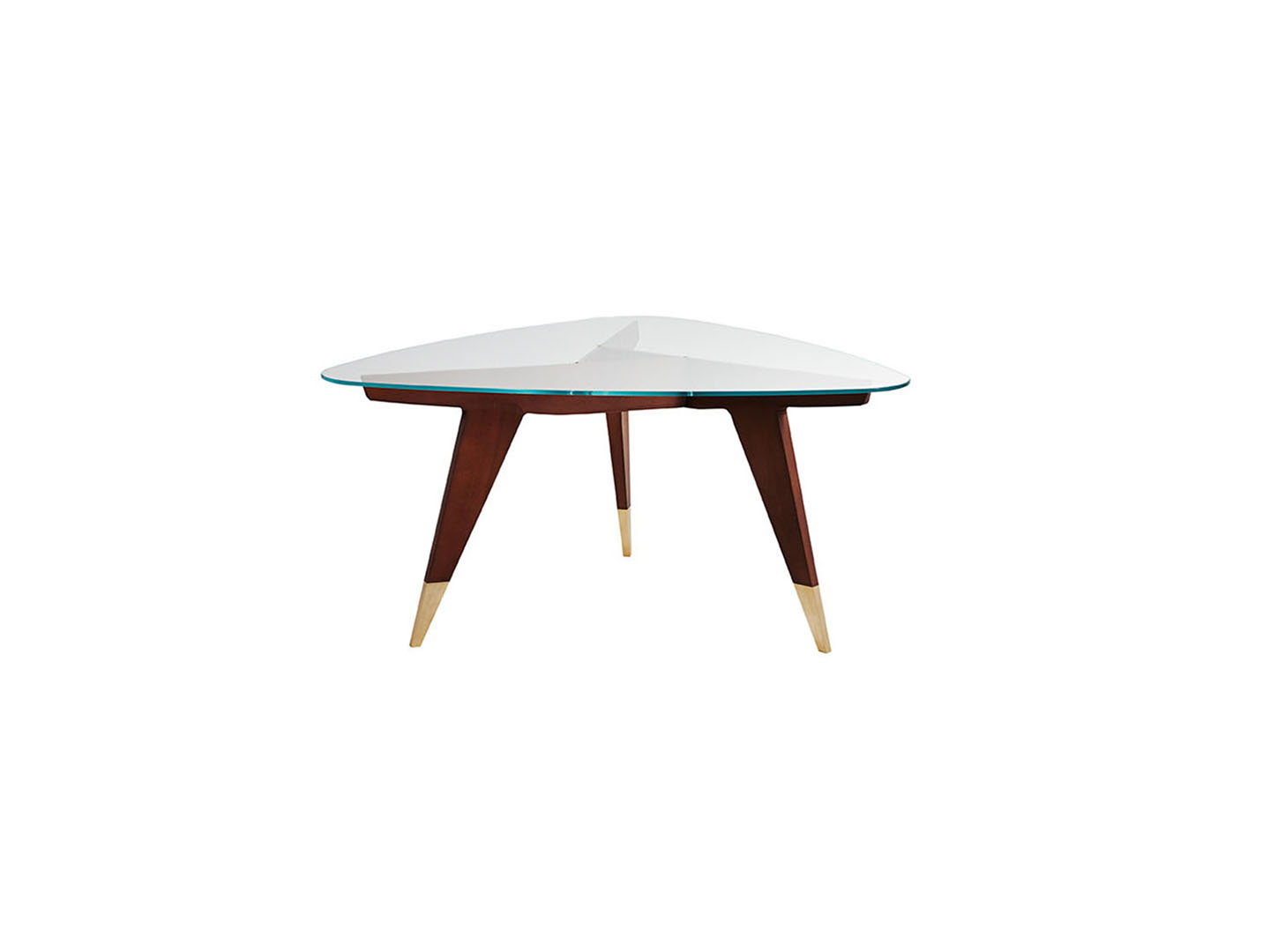 Modern coffee table with glass top - D.552.2 - Molteni&C