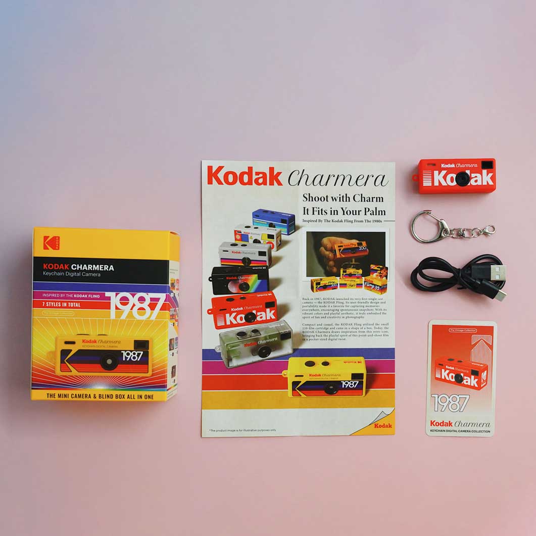 Kodak Charmera キーチェーン デジタルカメラ：テック