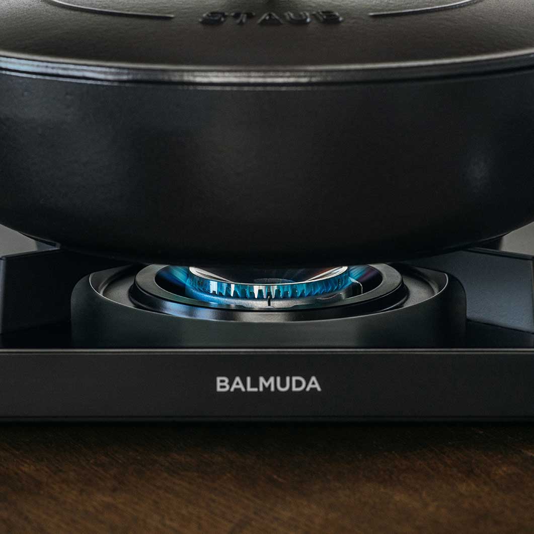 BALMUDA Table Stove ブラック(ブラック)：ホーム