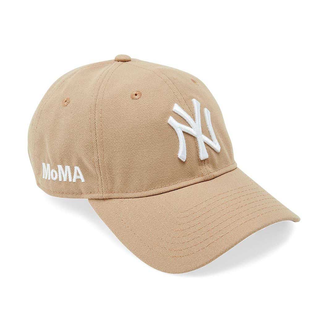 NY ヤンキースキャップ キャメル MoMA Edition(キャメル)：ファッション