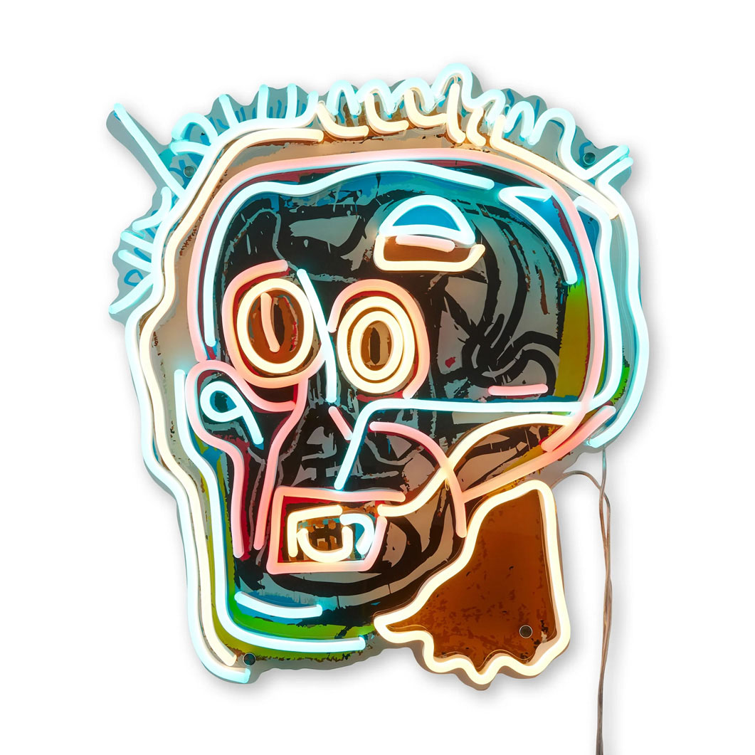 バスキア Head ネオンサイン(Head)：ポスター & アーティスト