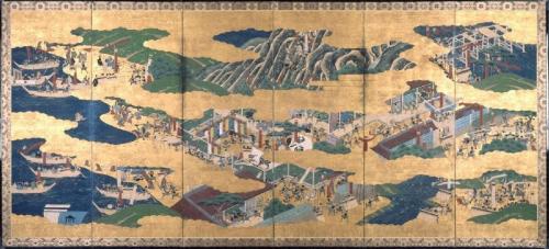 源平合戦図屏風 | 和歌山ミュージアムコレクション WAKAYAMA MUSEUMS