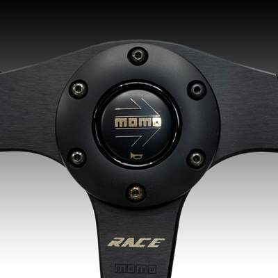 RACE NOTO BLACK/GOLD 320mm（AL-01)
