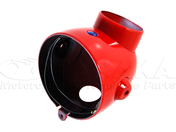 5171w4Lモンキー用 ヘッドライトケース レッド｜ モンキーパーツは