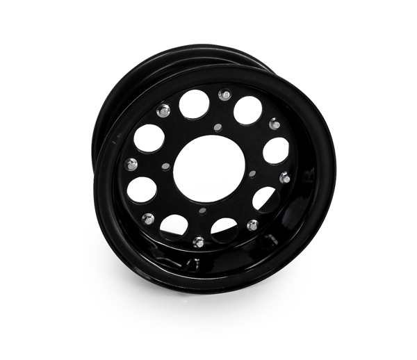 594wモンキー用アルミ合わせホイール/ブラック 8インチ2.75J-8ホール