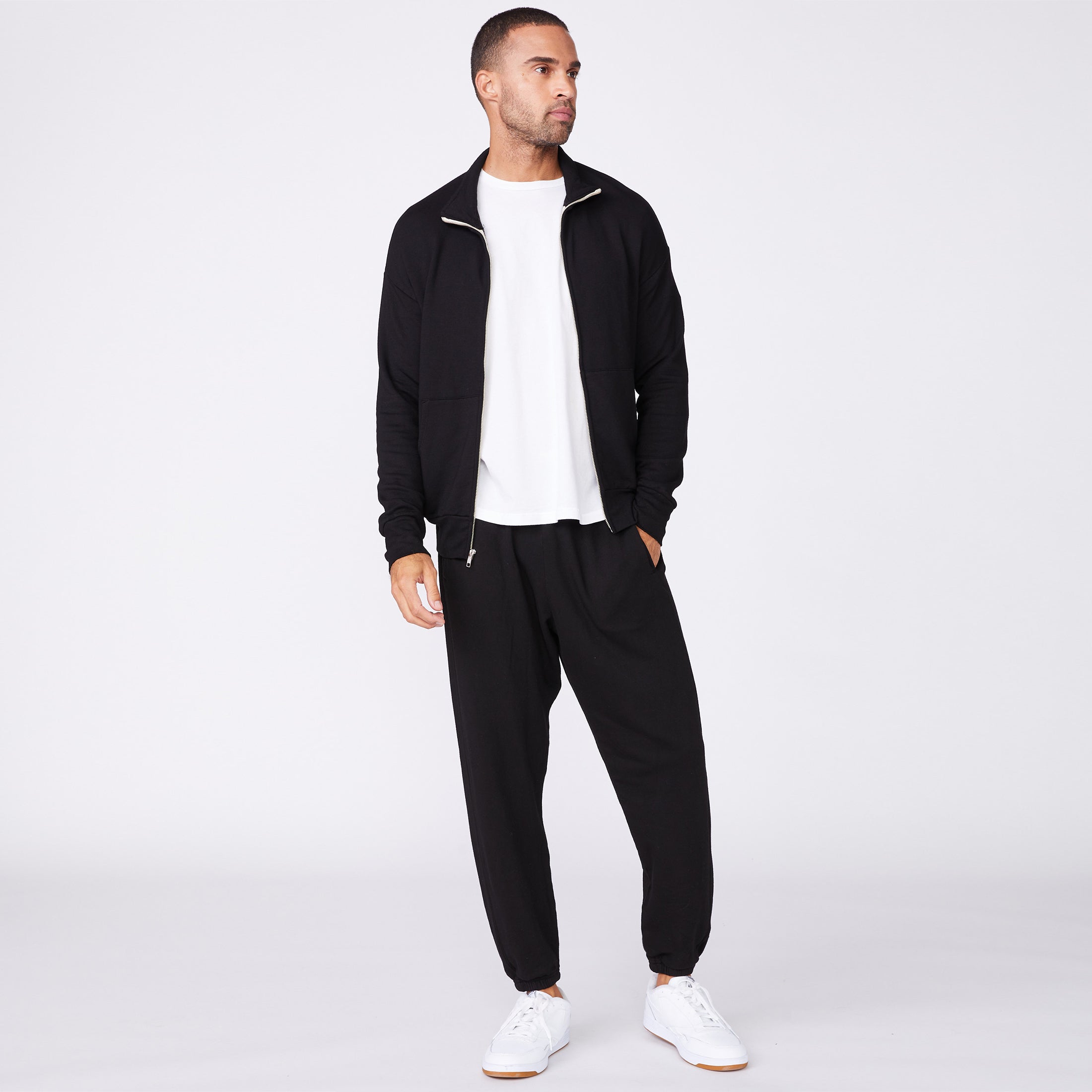 Mock Neck Zip Up – MONROW