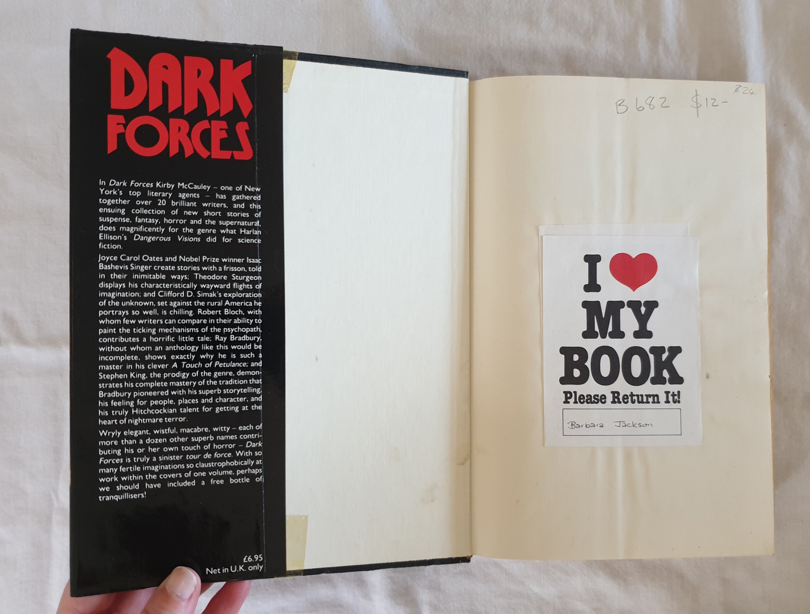 Dark Forces edited by Kirby McCauley – Morgan's Rare Books