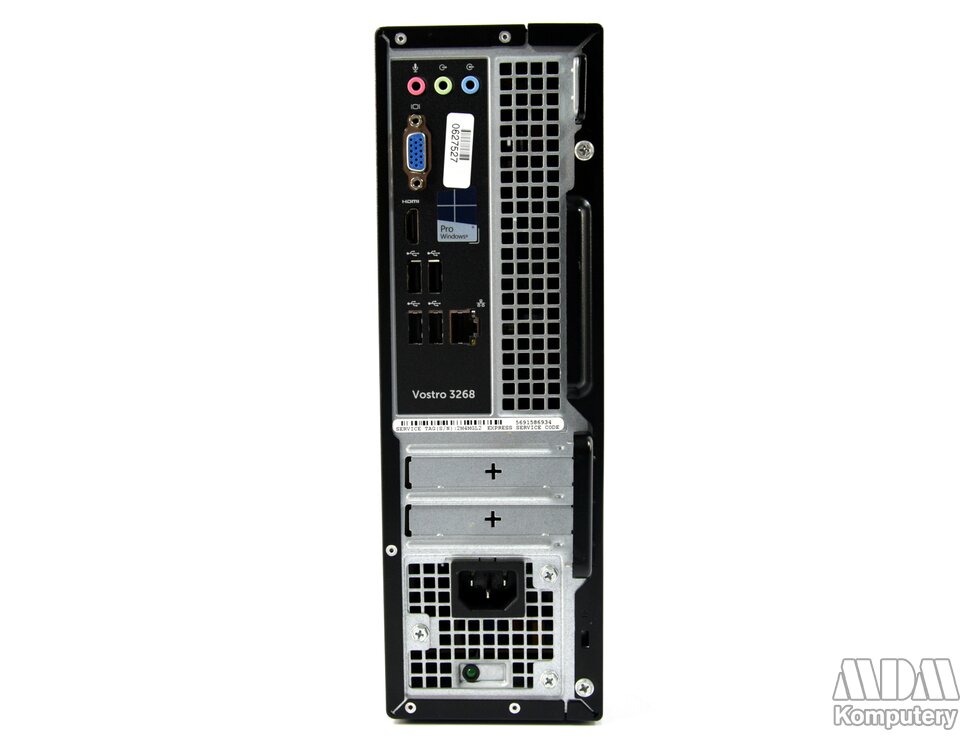 DELL Vostro 3268 SFF Intel Core i3-7100 3.9GHz 4GB 128GB SSD DVD