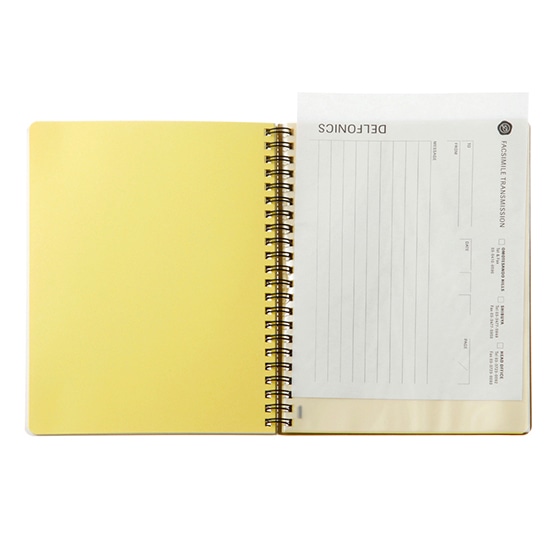 MDS BtoB |#デルフォニックス ロルバーンノート 方眼 A5 イエロー