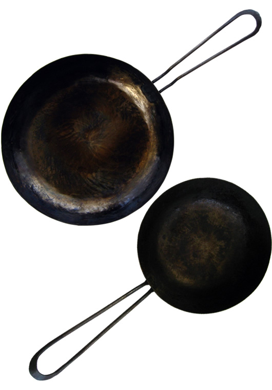 ハンドメイド鉄製品・フライパン | 金属造型工房MAF | メタルアート