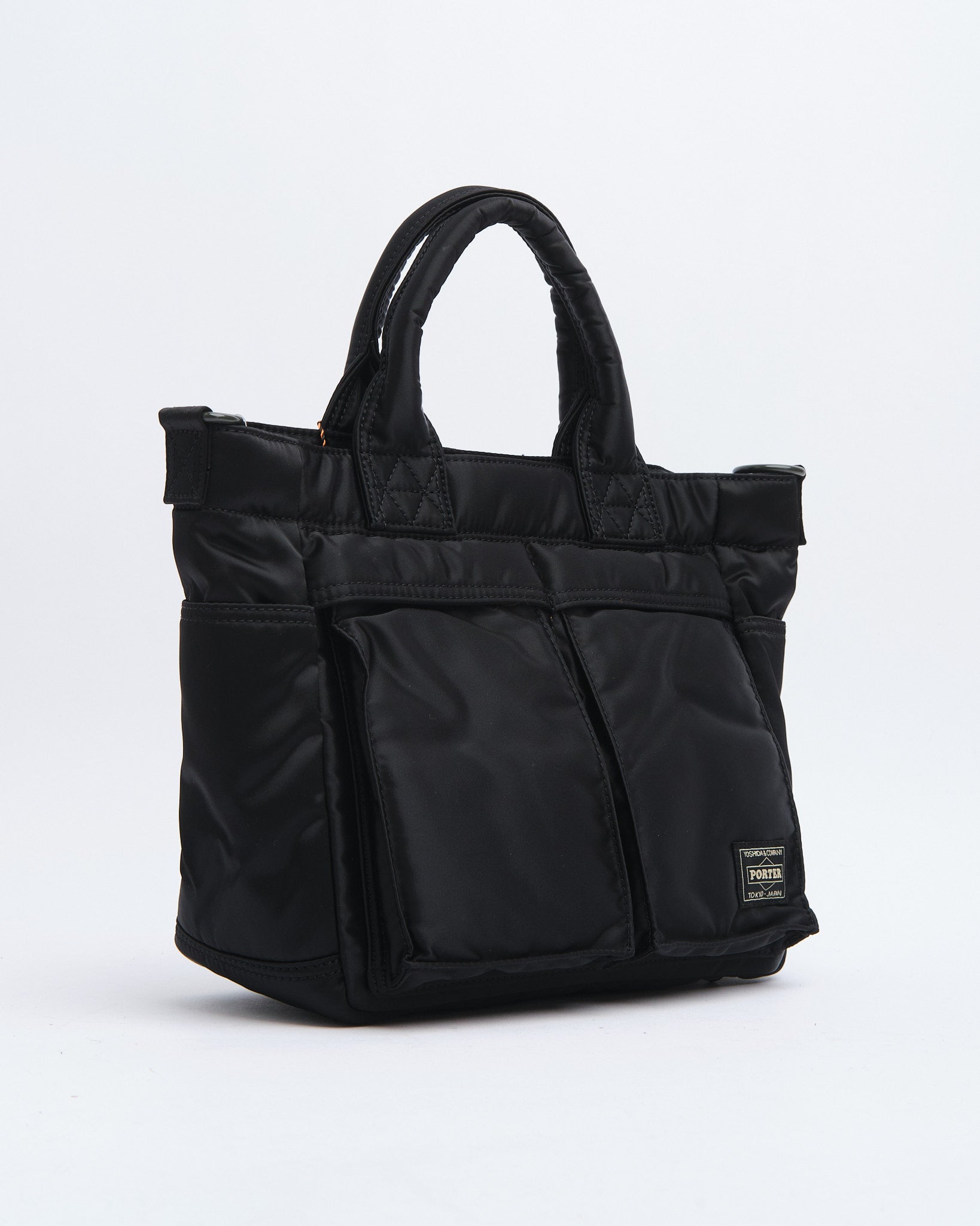 New Tanker Tote Bag Black by Porter by Yoshida - Meadow