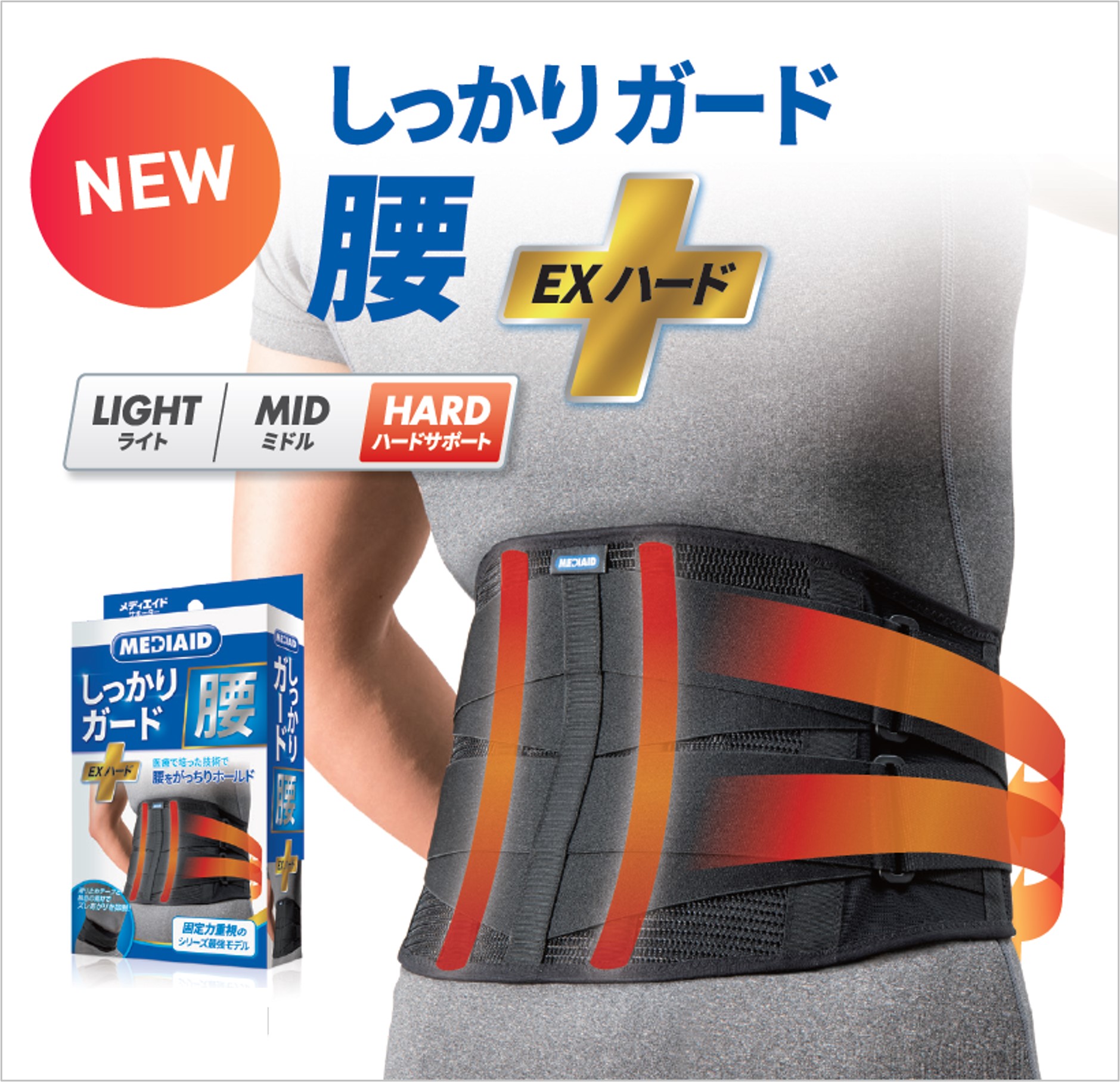 メディエイド 腰サポーター新発売！ MEDIAID Online - メディエイド