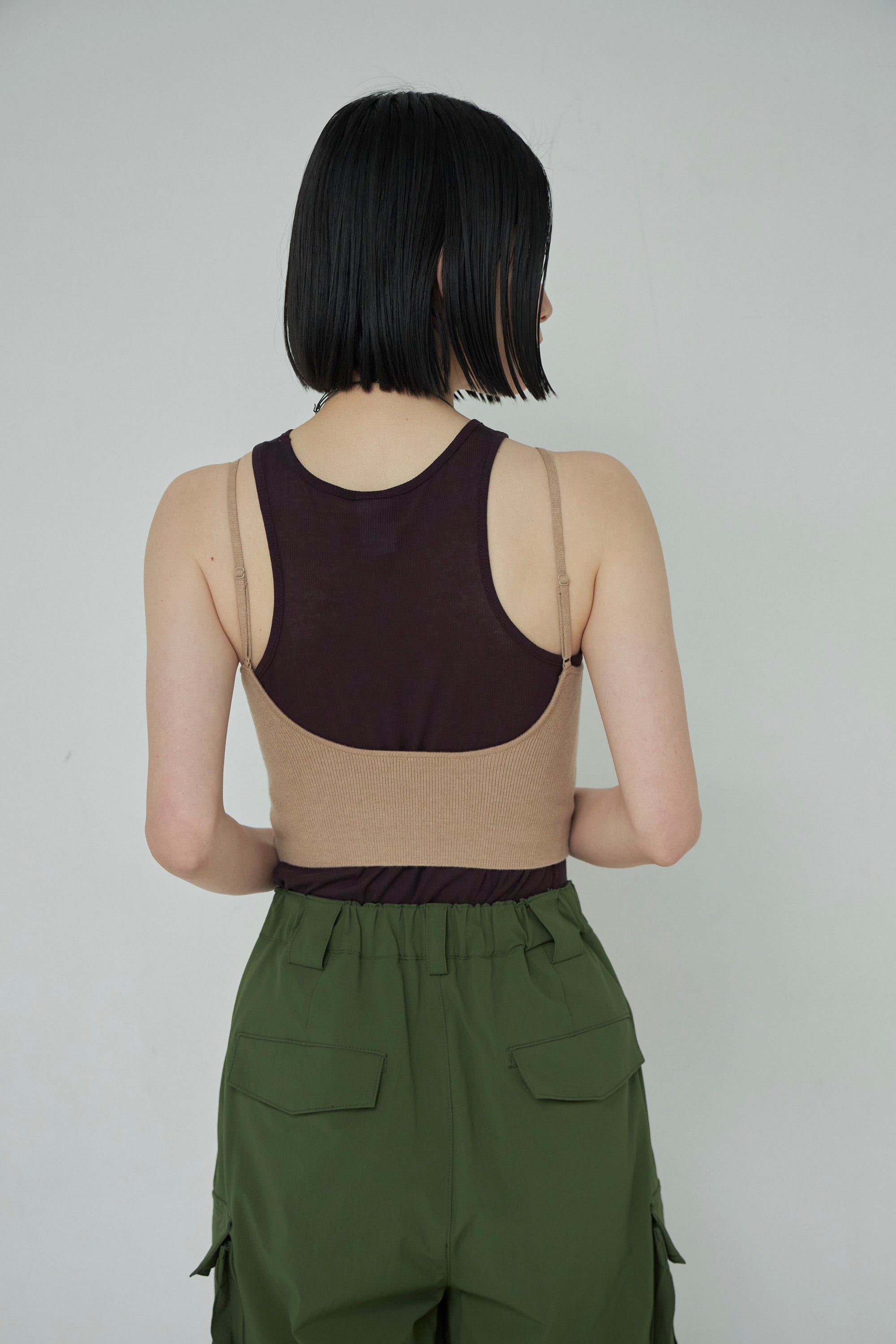 Knit Cropped Camisole – Mediam