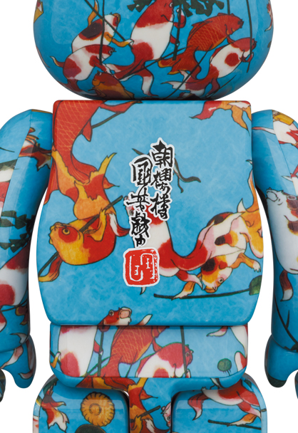 BE@RBRICK 歌川国芳「金魚づくし」100％ & 400％ BE@RBRICK 歌川