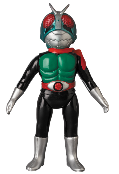 MEDICOM TOY - 仮面ライダー新1号（マスク取れ仕様）（ミドルサイズ）