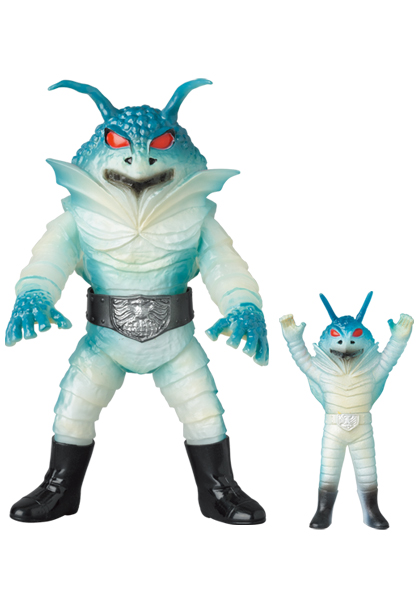 MEDICOM TOY - ザンジオー(新色クリア)+ミニソフビ (仮面ライダーより)