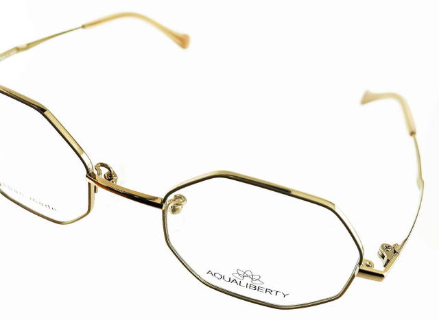 八角形メガネ/アクアリバティ22508-BE/正規販売店全国対応JR大府駅前