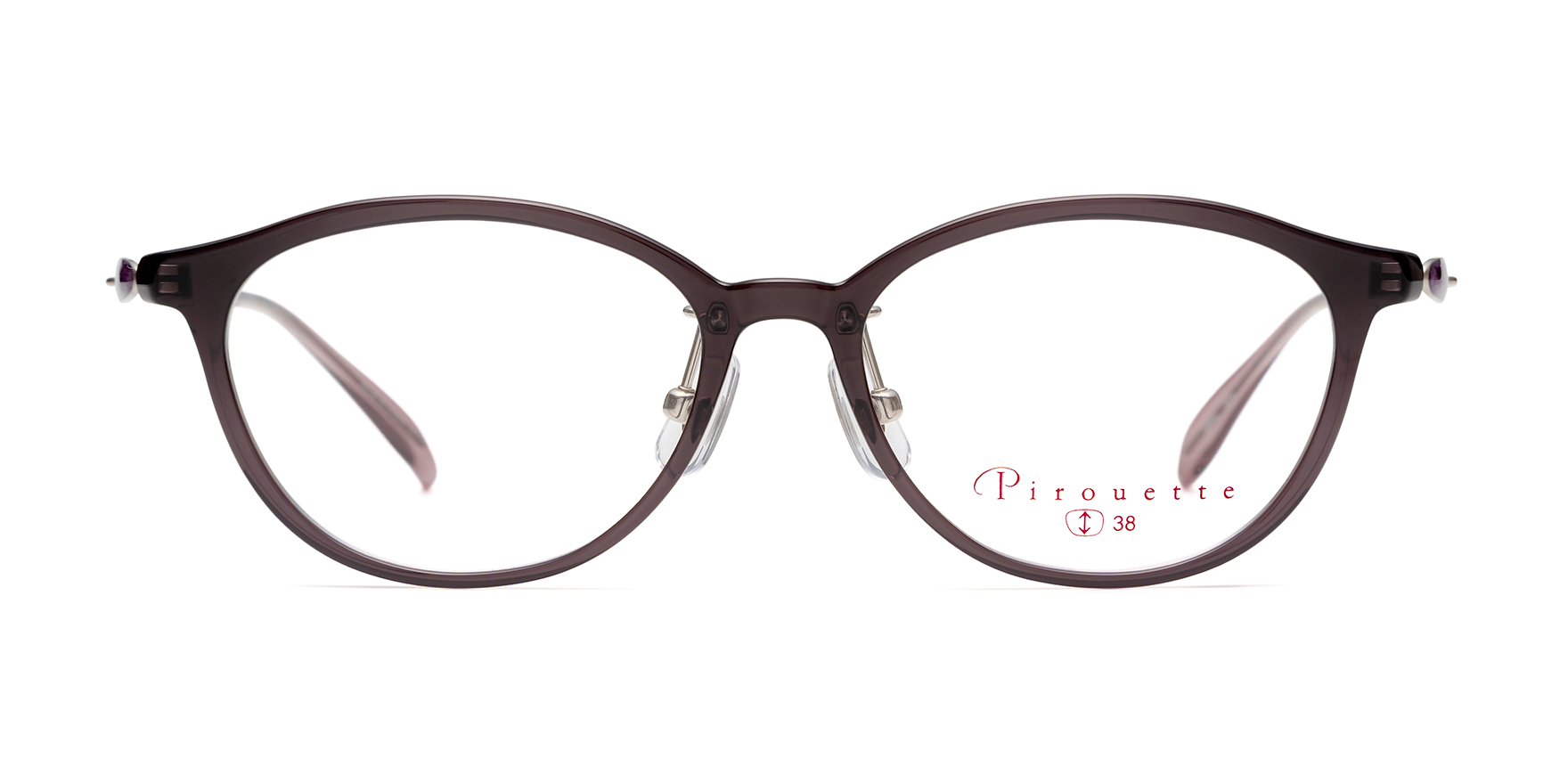 Pirouette PIR-030(51 ｸﾞﾚｰﾊﾟｰﾌﾟﾙ): メガネフレーム｜眼鏡市場【公式