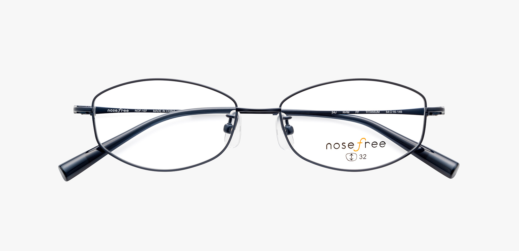 nosefree NOF-107(54 ﾈｲﾋﾞｰﾏｯﾄ): メガネフレーム｜眼鏡市場【公式