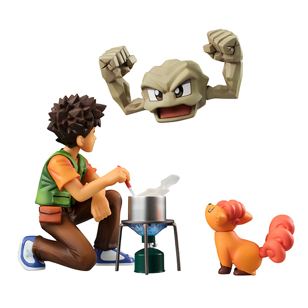 ポケットモンスター タケシ&イシツブテ&ロコン｜商品情報｜メガホビ