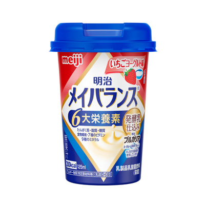 明治メイバランスMiniカップ いちごヨーグルト味 125ml | 栄養食品