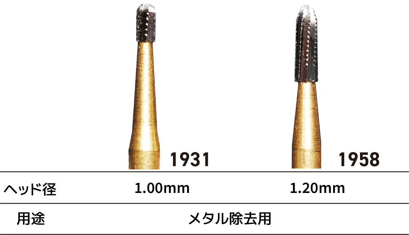 カーバイドバー| バープラスバープラスゴールド | 名南歯科貿易株式