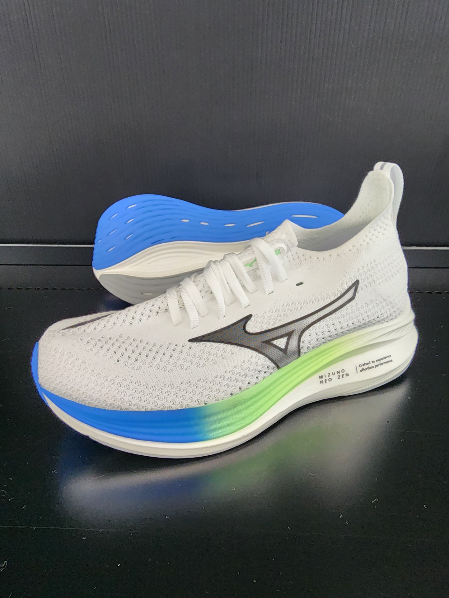 ミズノ ネオ ゼン (ホワイト×ブラック×ブルー) J1GC258601 メンズ