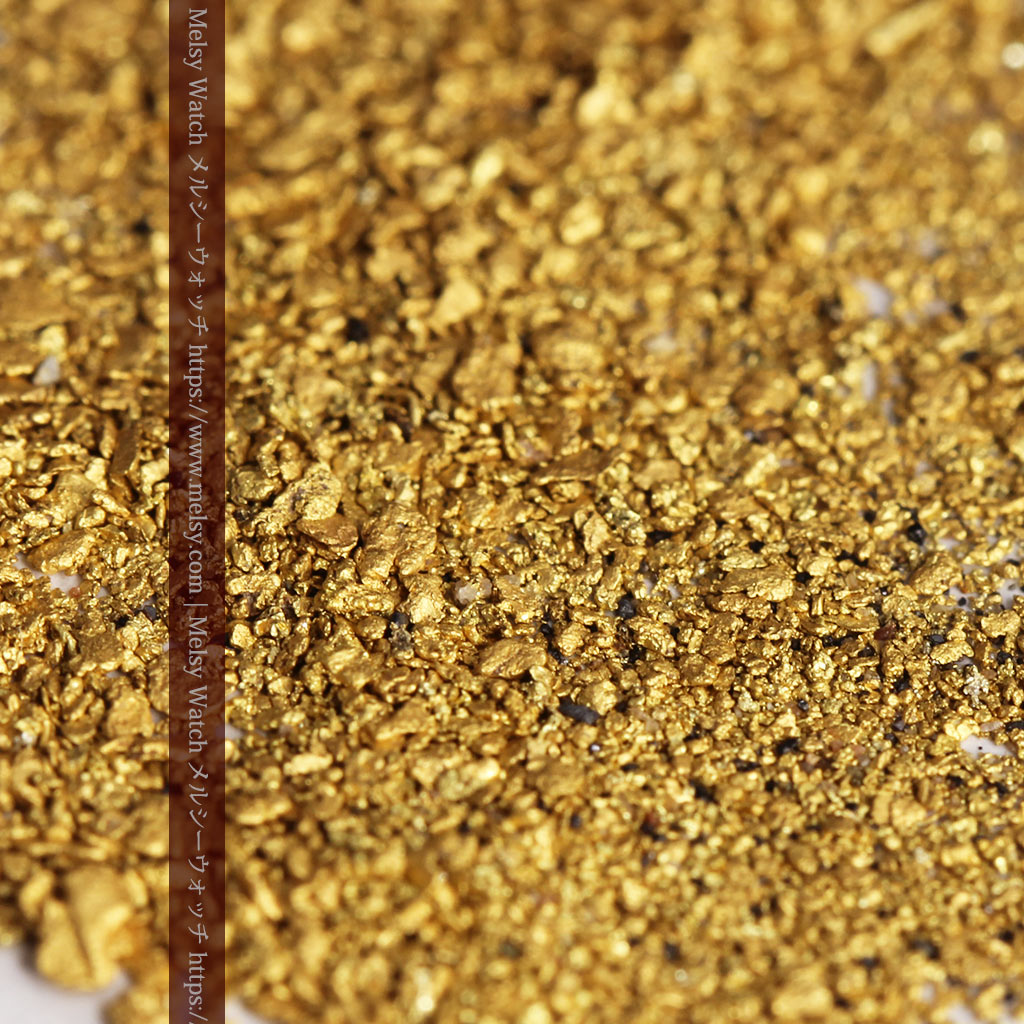 3.07gの小さな砂金・薄片金 ビクトリア州OMEO産 - 自然金と金塊販売の