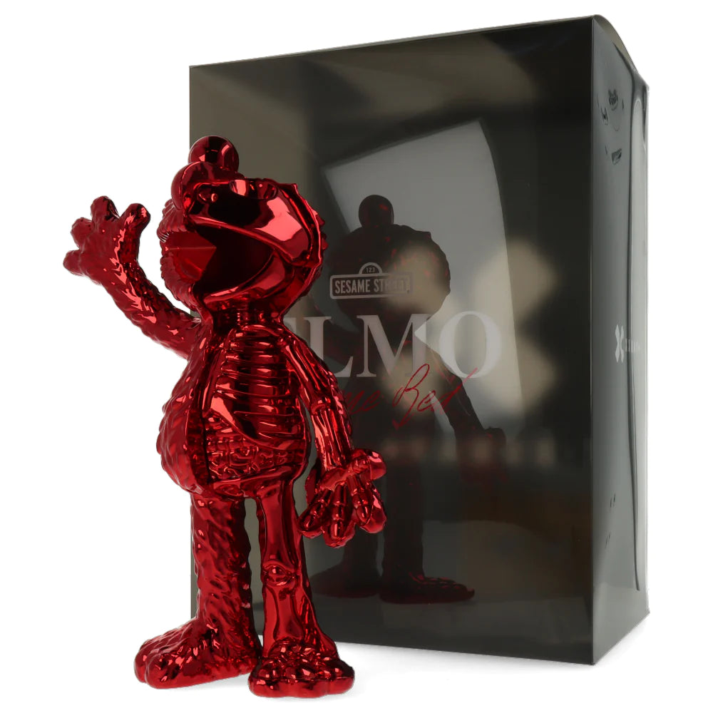 アメコミ XXRAY Plus x MJ Elmo Chrome Red Edition Mighty Jaxx XXRAY