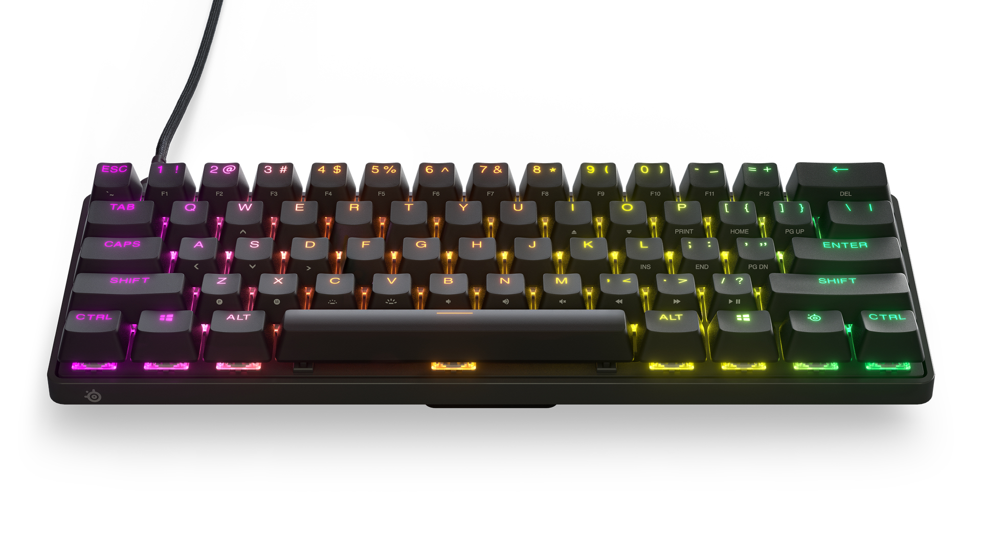 Steelseries Apex Pro Mini keyboard USB QWERTZ German Black
