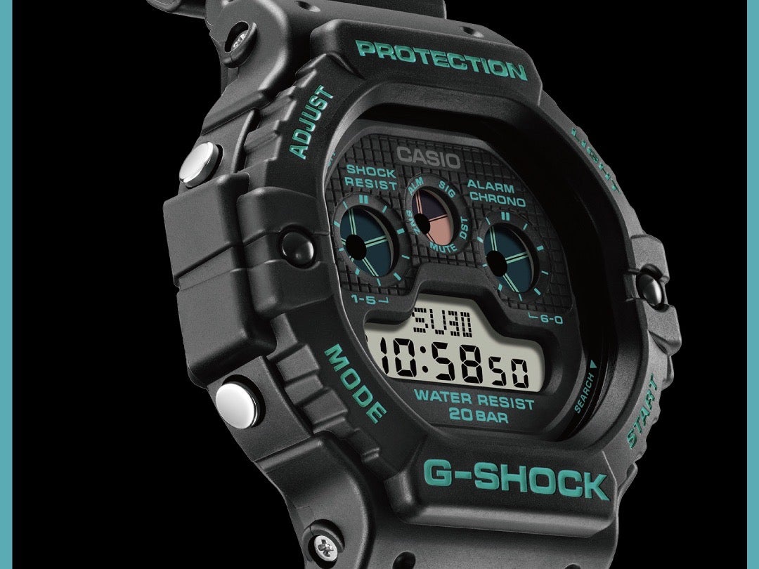 G-SHOCKとPOTRが初コラボ！象徴的なターコイズブルーが夏の手元の