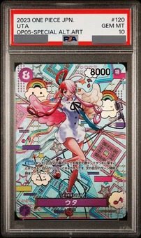 PSA10鑑定済】ウタ【SPパラレル】《紫》 和柄SPOP02-120『OP05』 販売