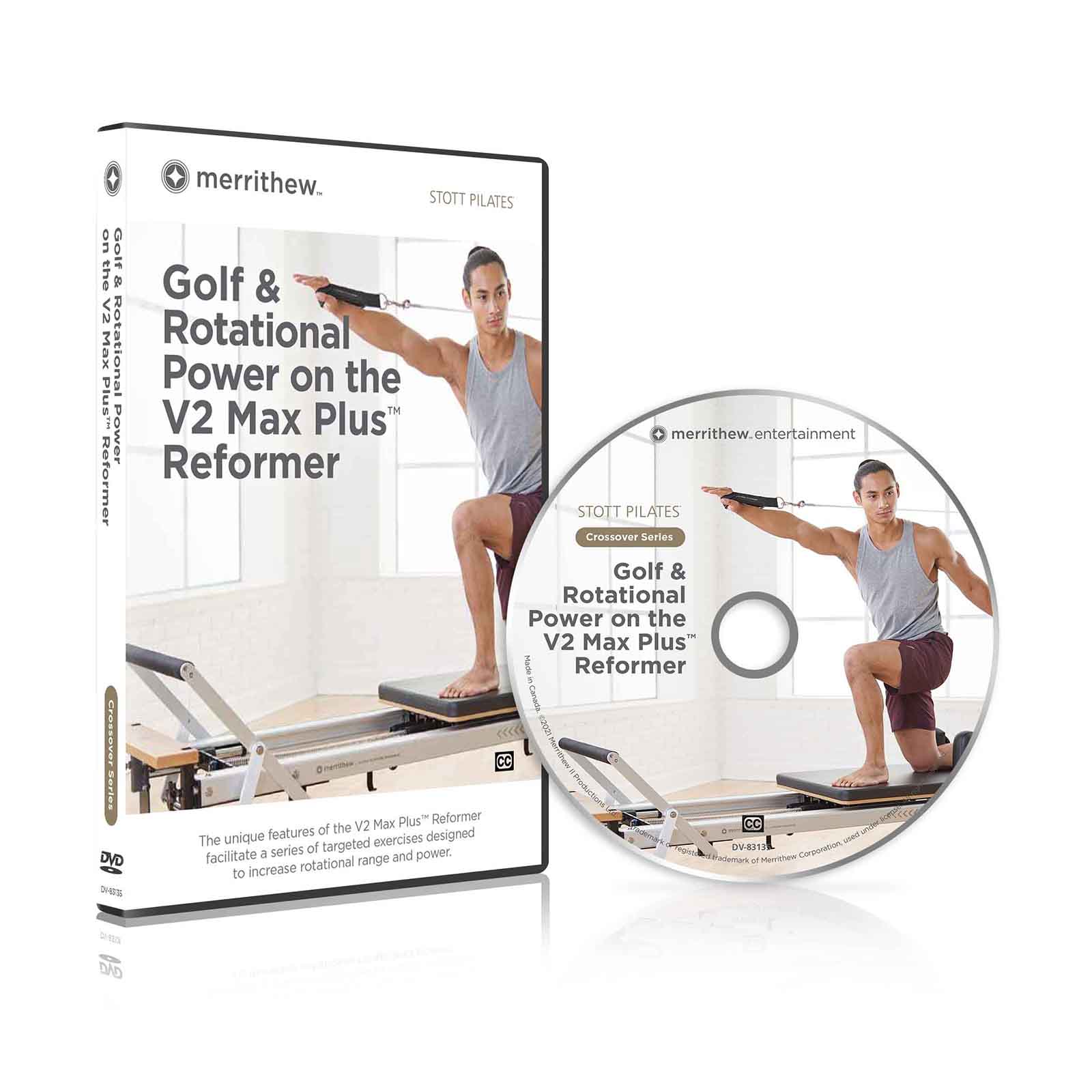 STOTT PILATES V2 Max Reformer: Golf & Rotational Power DVD