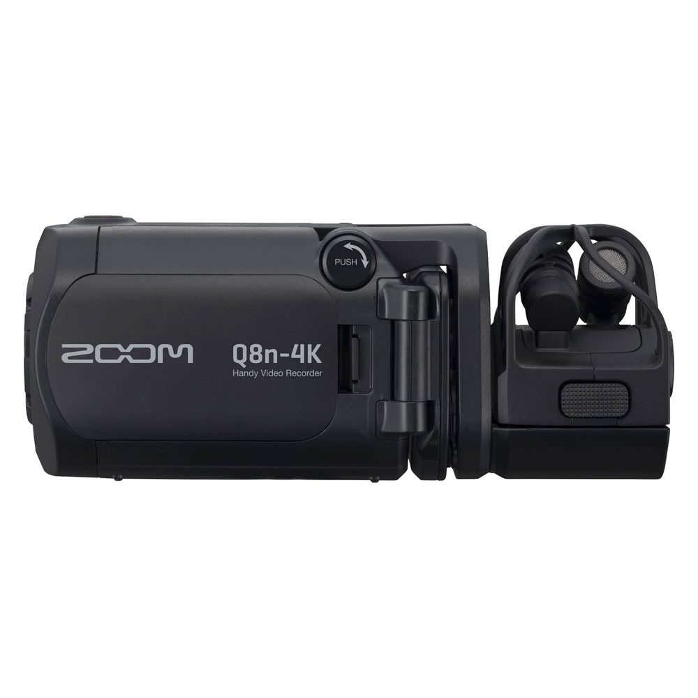 ZOOM 高音質ビデオカメラ Q8n-4K(ワイヤレスピンマイクセット)【福山