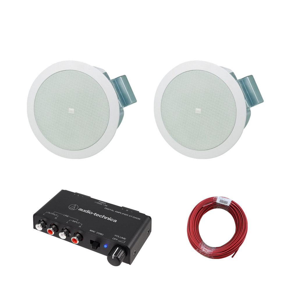 JBL 天井埋込みコンパクトスピーカー Control 24C Micro アンプ付き