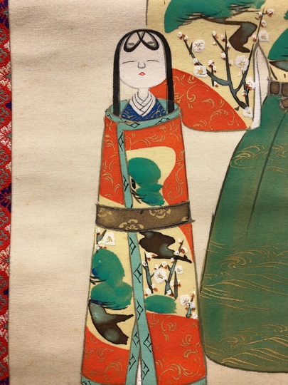 神坂雪佳 立雛図｜古美術・掛け軸の販売・買取・鑑定-松本松栄堂
