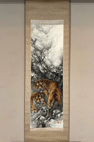 大橋翠石の取扱い作品｜古美術・掛け軸の販売・買取・鑑定-松本松栄堂