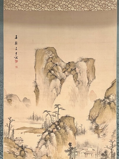 浦上春琴 山水図｜古美術・掛け軸の販売・買取・鑑定-松本松栄堂