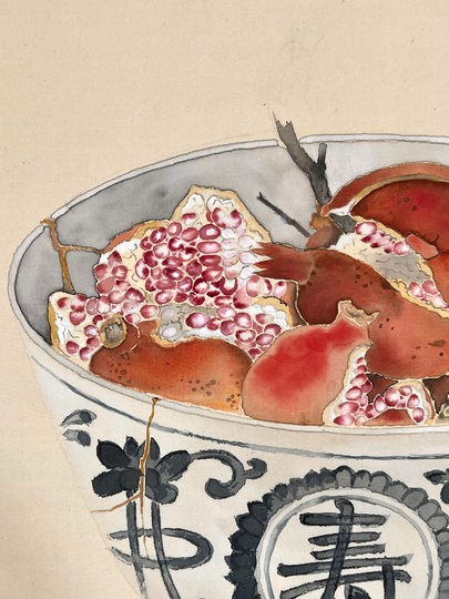 北大路魯山人 大明菁華磁大鉢図｜古美術・掛け軸の販売・買取・鑑定