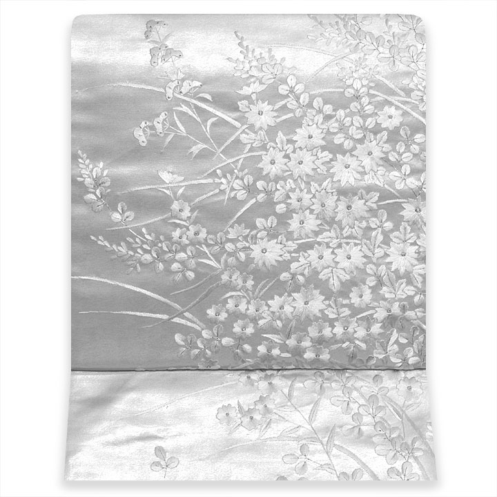 白刺繍 引箔袋帯【桜に菊萩】 [241103-sishu-1] - ￥115,000 : 着物 ま