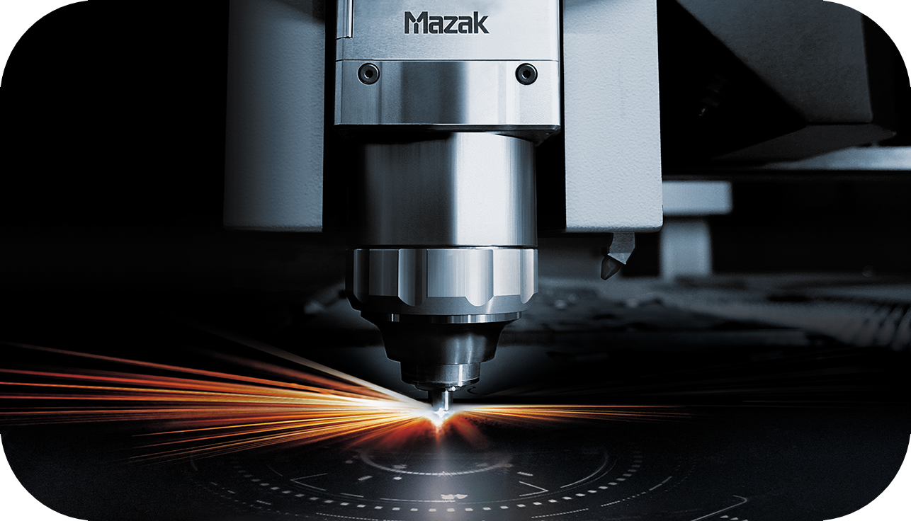 マザック」のレーザ加工機