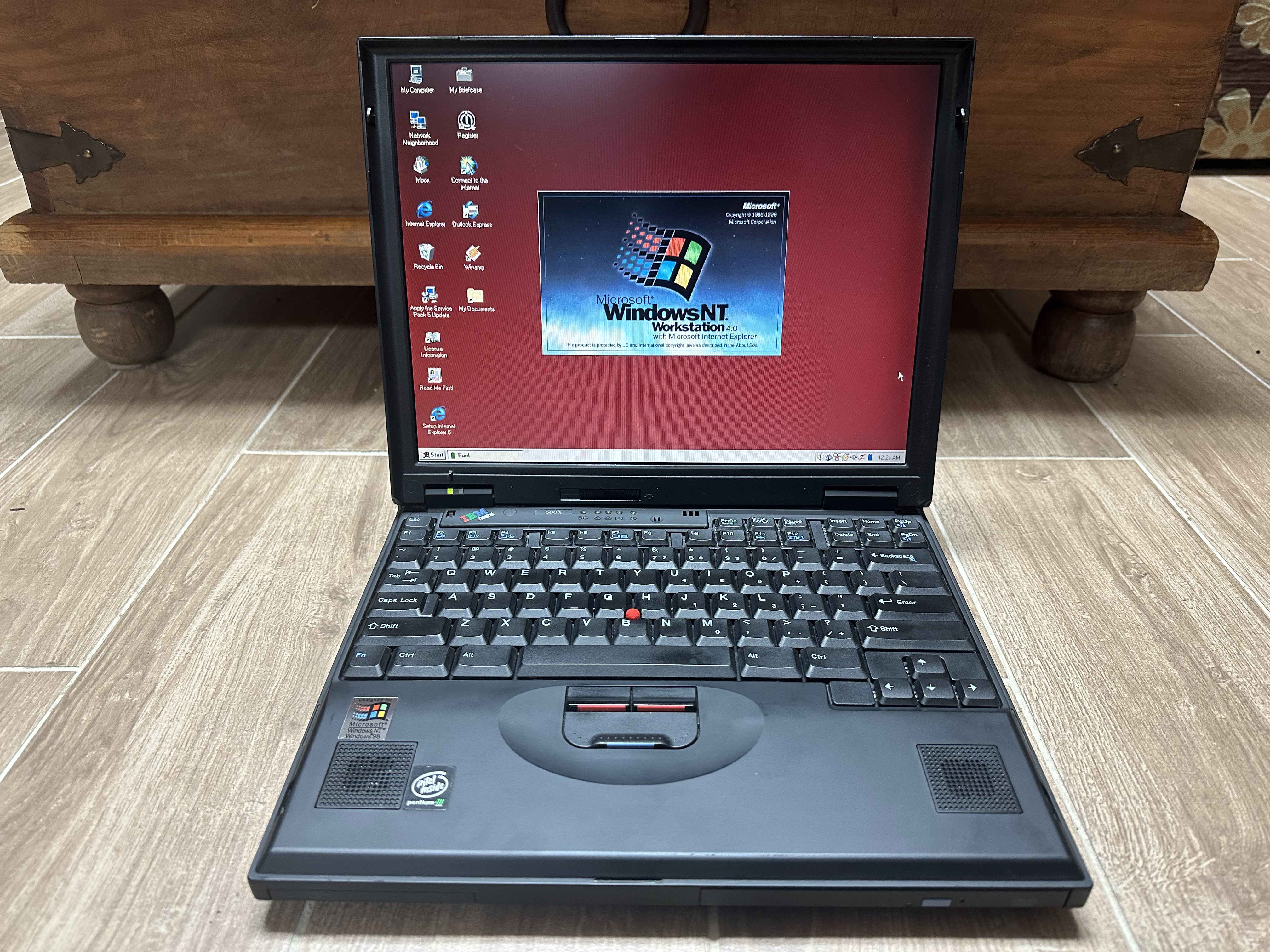 3lectr1c's Laptop Collection - IBM ThinkPad 600X