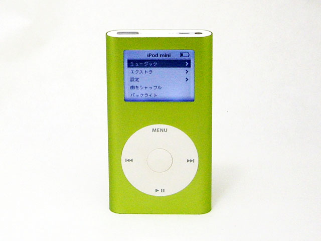 iPod mini 4GB グリーン 第1世代 M9434J/A 通販 -Macパラダイス-