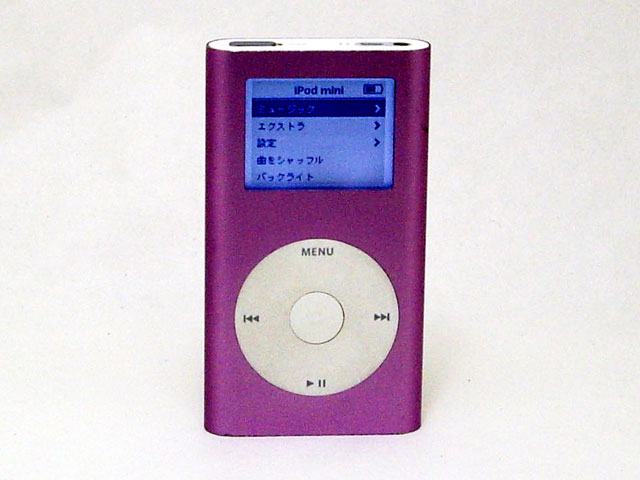 iPod mini 4GB ピンク 第1世代 M9435J/A 通販 -Macパラダイス-