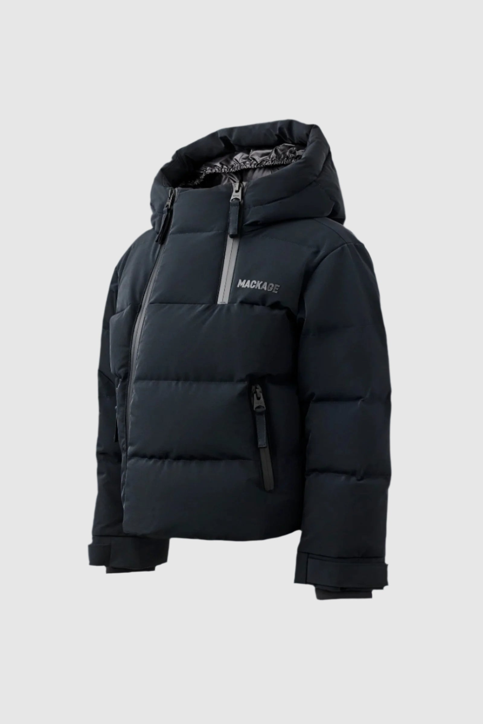 Leland, Lightweight down ski jacket with hood for kids (8-14 years