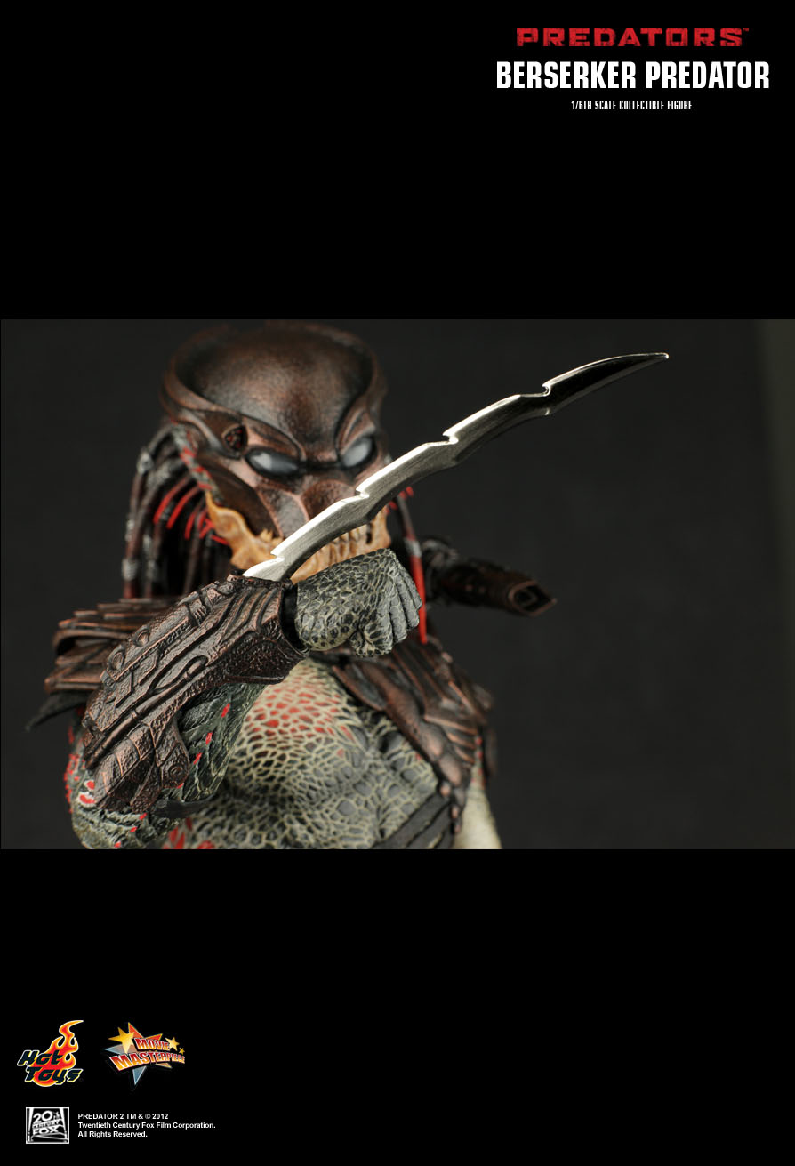 Predators - Berserker Predator Hot Toys - Machinegun