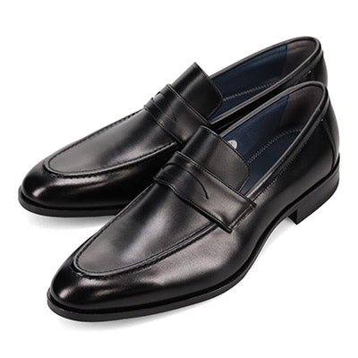 マドラス madras コインローファー M6203A(25.0 BLACK): メンズ